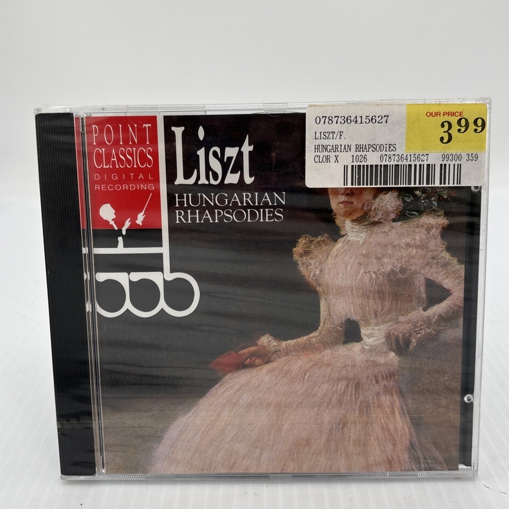 Liszt Hungarian Rhapsodies CD 1997 Point Classics Classical 267022-2